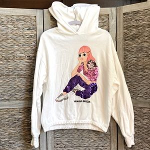 Zara Kids Sweatshirt Hoodie Size 13, 14